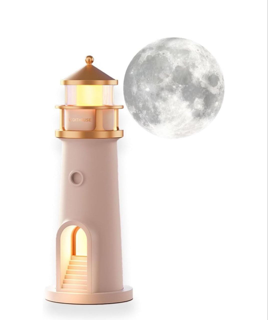 🌙 Moon Lamp Projector Night Light – 5-in-1 Aesthetic Galaxy Experience
