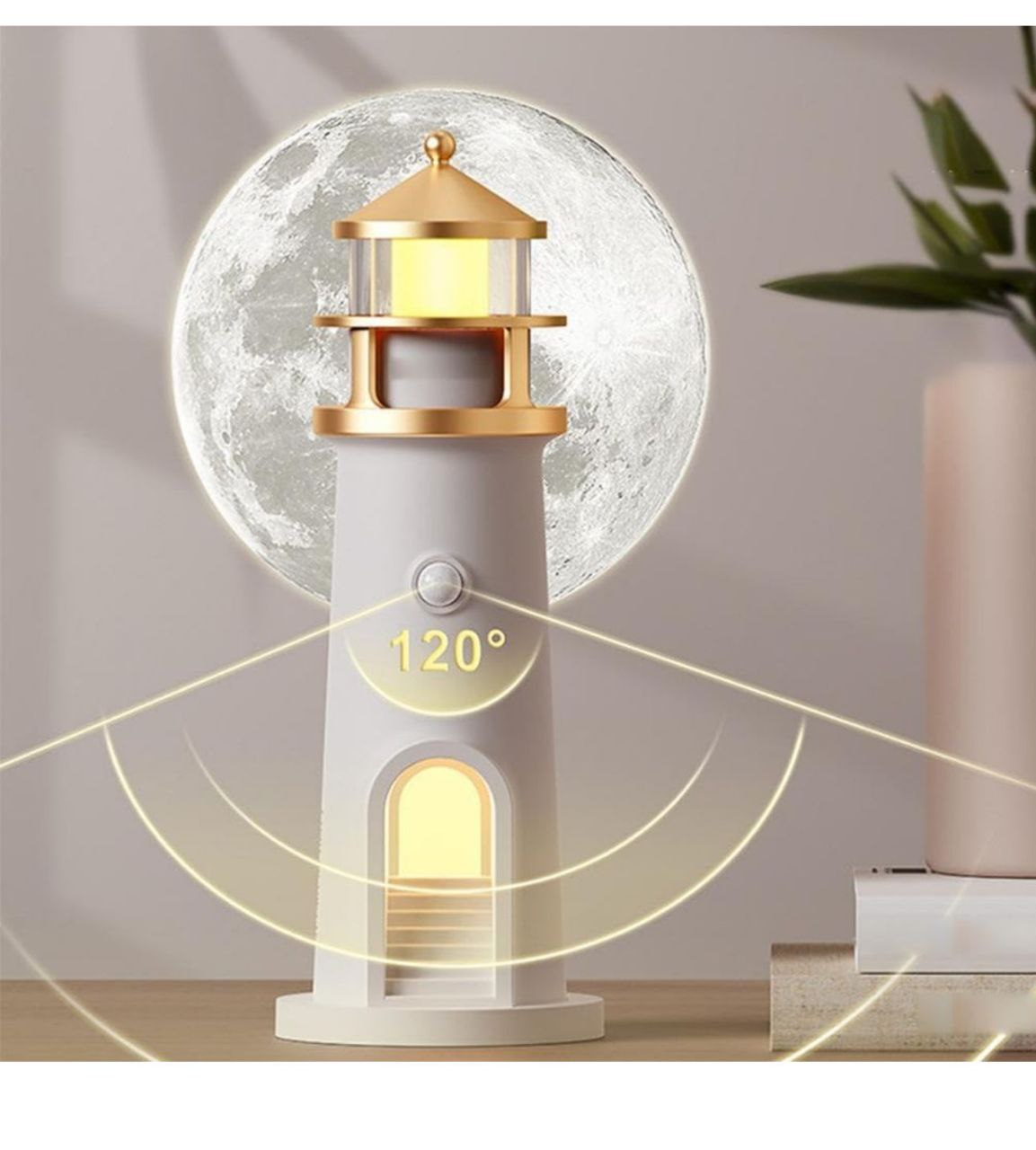 🌙 Moon Lamp Projector Night Light – 5-in-1 Aesthetic Galaxy Experience